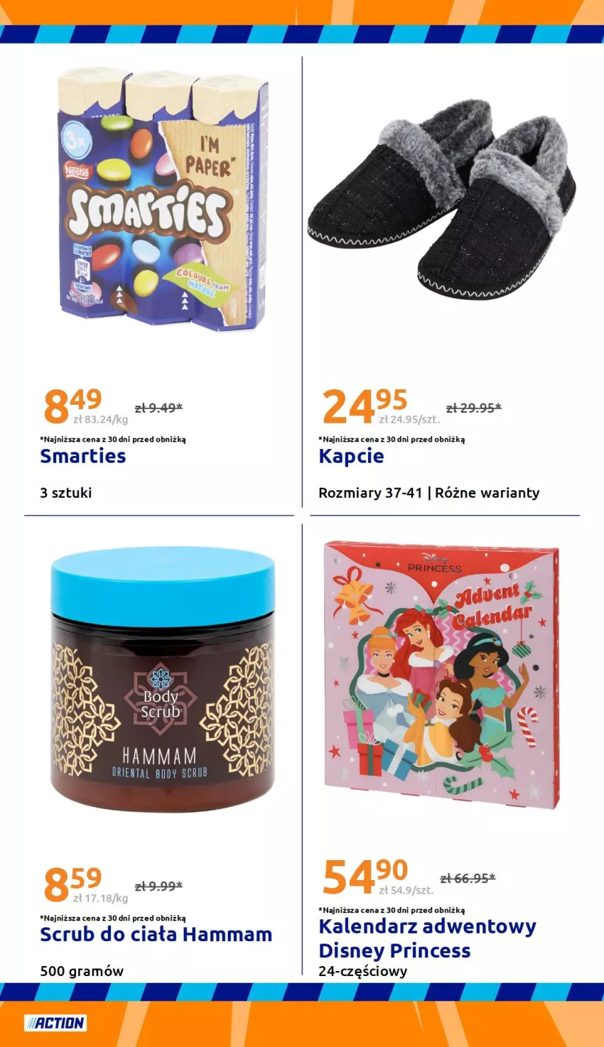 Gazetka promocyjna Action - Gazetka tydzień 38 2026 - ważna 16.09 do 22.09.2026 - strona 22 - produkty: Body, Disney, Gra, Kalendarz, Kalendarz adwentowy, Kapcie