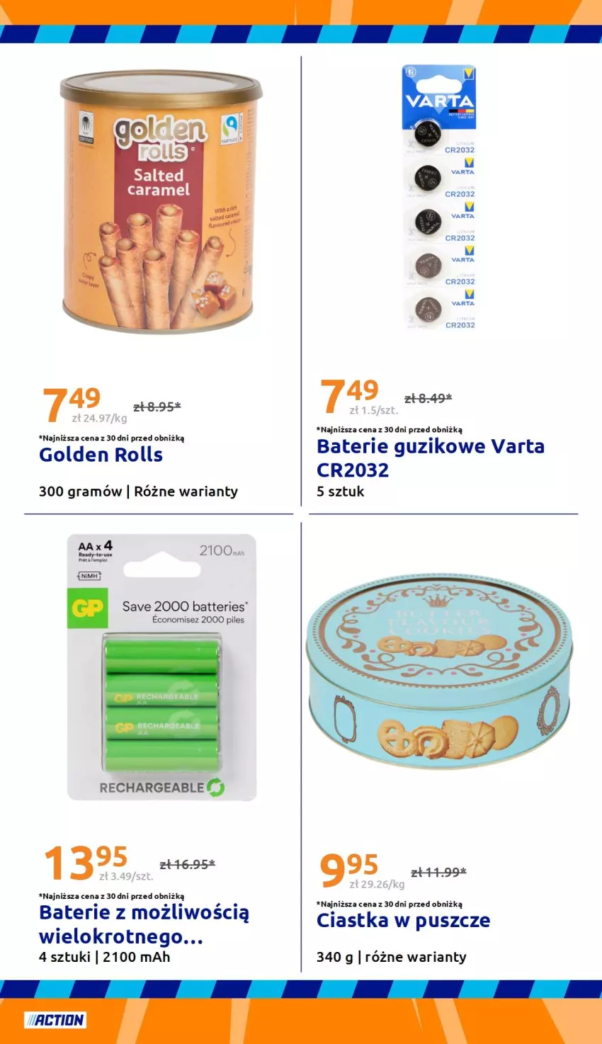 Gazetka promocyjna Action - Gazetka tydzień 38 2026 - ważna 16.09 do 22.09.2026 - strona 27 - produkty: Ciastka, Fa, Gra, Varta