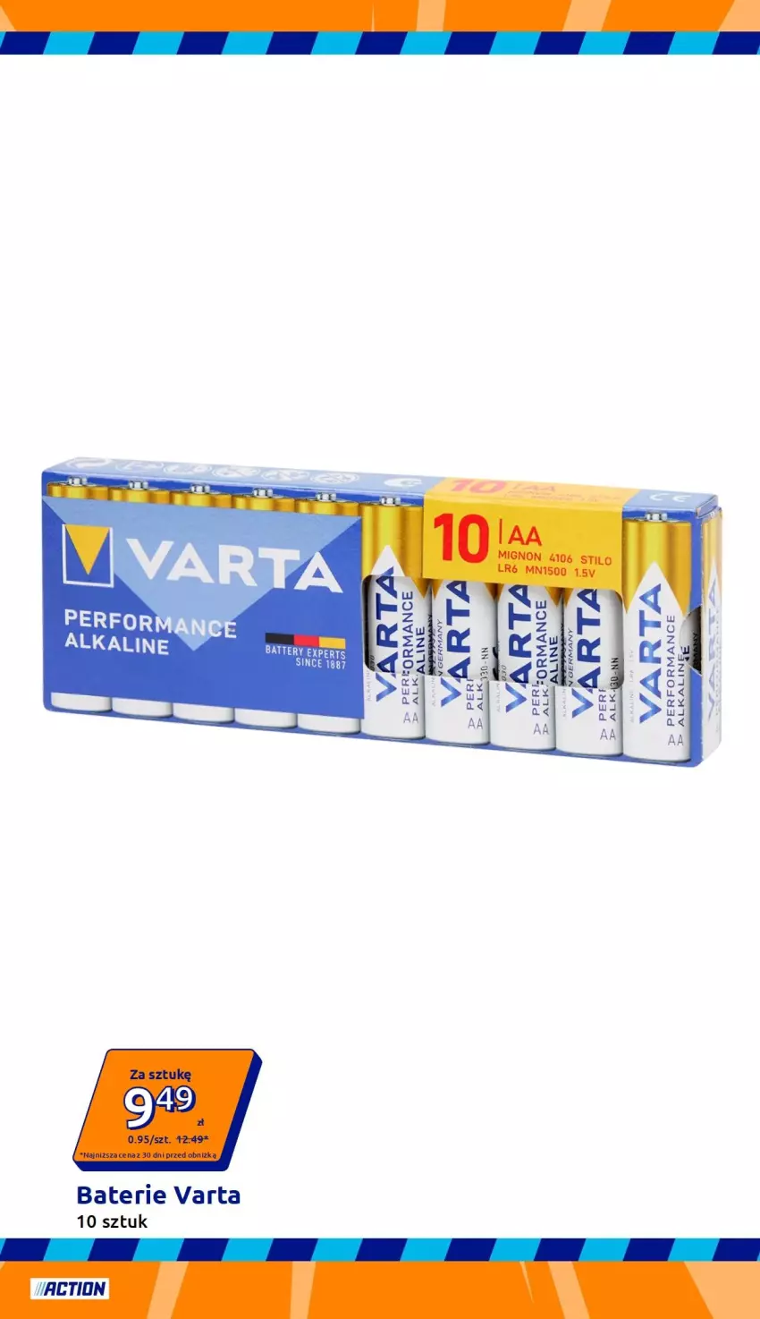 Gazetka promocyjna Action - Gazetka tydzień 38 2026 - ważna 16.09 do 22.09.2026 - strona 9 - produkty: Fa, Varta