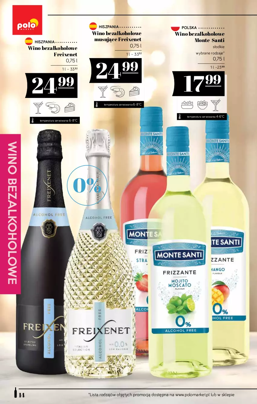Gazetka promocyjna PoloMarket - Katalog alkoholi 13/2026 - ważna 16.07 do 29.07.2026 - strona 14 - produkty: Monte, Monte Santi, Mus, Ser, Wino, Wino bezalkoholowe