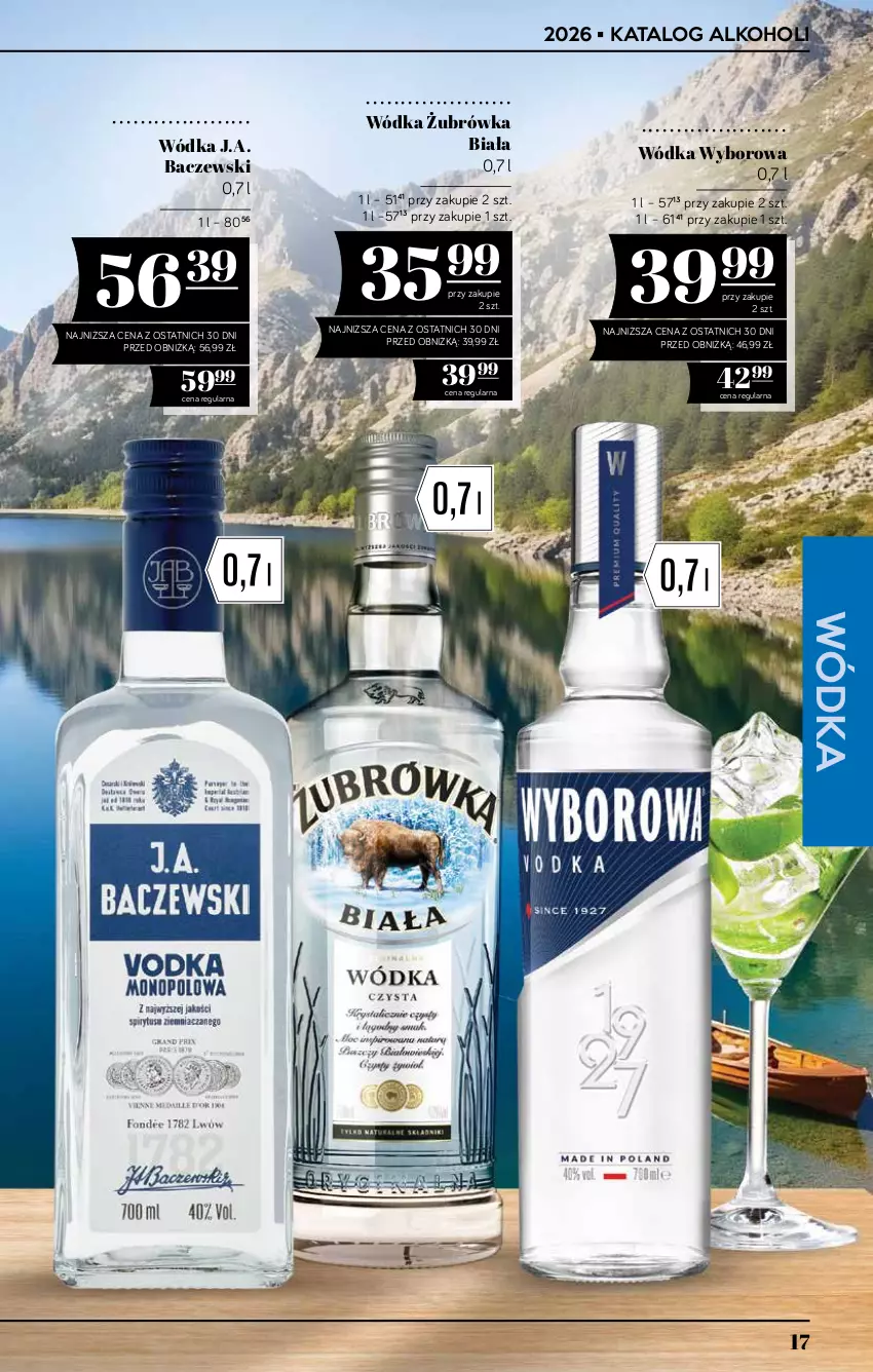 Gazetka promocyjna PoloMarket - Katalog alkoholi 13/2026 - ważna 16.07 do 29.07.2026 - strona 17 - produkty: Wódka, Wyborowa