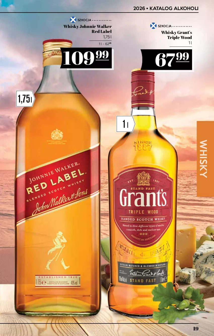 Gazetka promocyjna PoloMarket - Katalog alkoholi 13/2026 - ważna 16.07 do 29.07.2026 - strona 19 - produkty: Gra, Johnnie Walker, Koc, Whisky