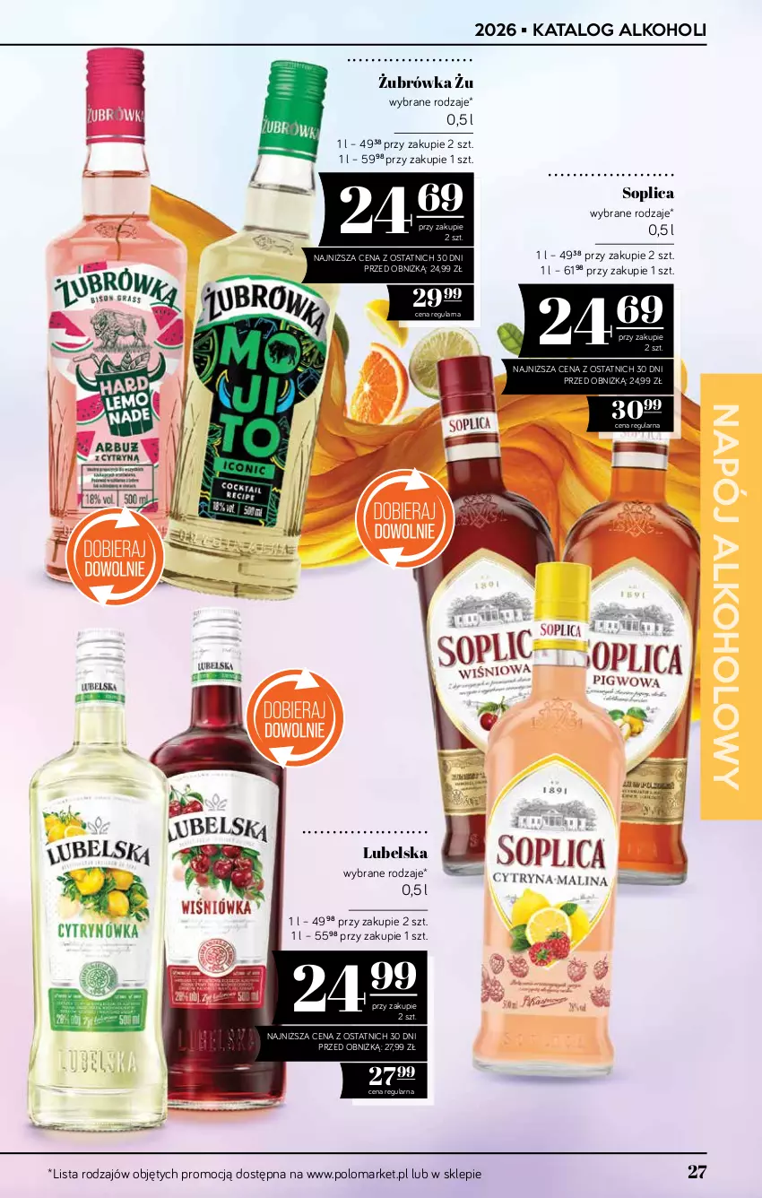 Gazetka promocyjna PoloMarket - Katalog alkoholi 13/2026 - ważna 16.07 do 29.07.2026 - strona 27 - produkty: Napój, Soplica