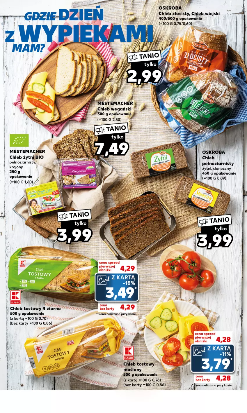 Gazetka promocyjna Kaufland - Mocny Start - ważna 11.12 do 13.12.2023 - strona 16 - produkty: Chleb, Chleb tostowy