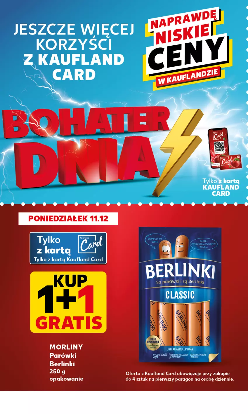 Gazetka promocyjna Kaufland - Mocny Start - ważna 11.12 do 13.12.2023 - strona 2 - produkty: Berlinki, Parówki