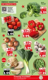 Gazetka promocyjna Kaufland - Mocny Start - Gazetka - ważna od 13.12 do 13.12.2023 - strona 10 - produkty: Cebula, Warzywa, Por, Papryka, Czosnek, Owoce, Pomidory, Fa