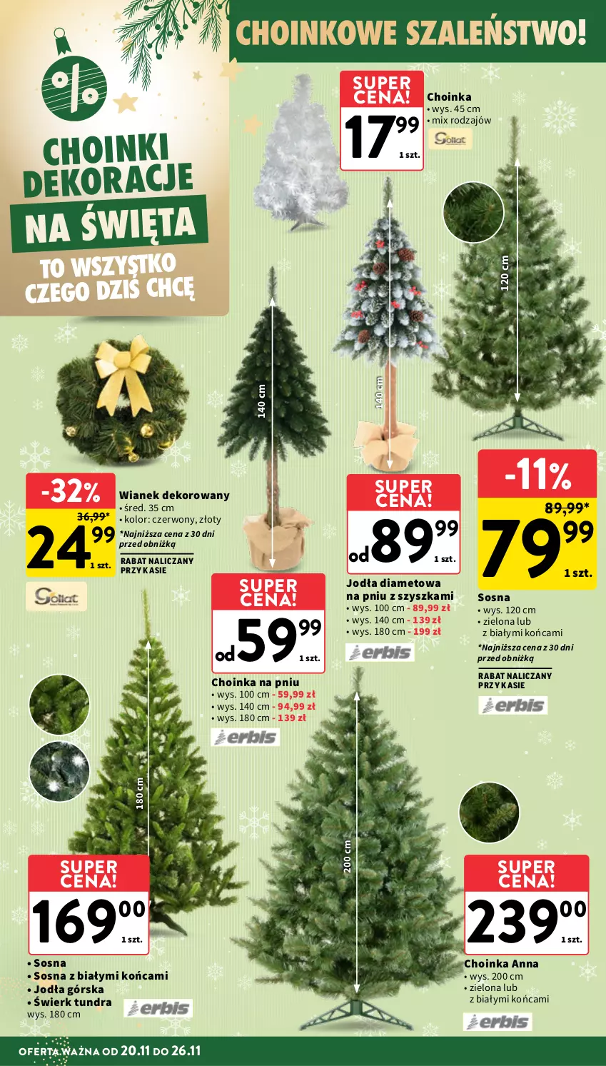 Gazetka promocyjna Intermarche - Gazetka promocyjna - ważna 20.11 do 26.11.2025 - strona 14 - produkty: Choinka, Inka, Sos, Szal