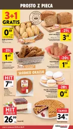 Gazetka promocyjna Intermarche - Gazetka promocyjna - Gazetka - ważna od 26.11 do 26.11.2025 - strona 21 - produkty: Piec, Pączek, Gra, Rust, Tarta, Bułka grahamka, Kapuśniaczek, Babka, Chleb, Bułka