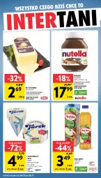 Gazetka promocyjna Intermarche - Gazetka promocyjna - Gazetka - ważna od 26.11 do 26.11.2025 - strona 38 - produkty: Cheddar, Nutella, Sok, Ser, Brie, Mlekovita, Camembert, Ferrero, Hortex, Mleko