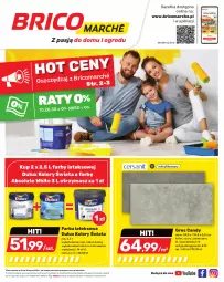 Gazetka promocyjna Bricomarche - Gazetka - Gazetka - ważna od 22.07 do 22.07.2023 - strona 1 - produkty: Sok, Por, Absolut, O nas, Farba lateksowa, Candy, Gres, Dulux, Fa