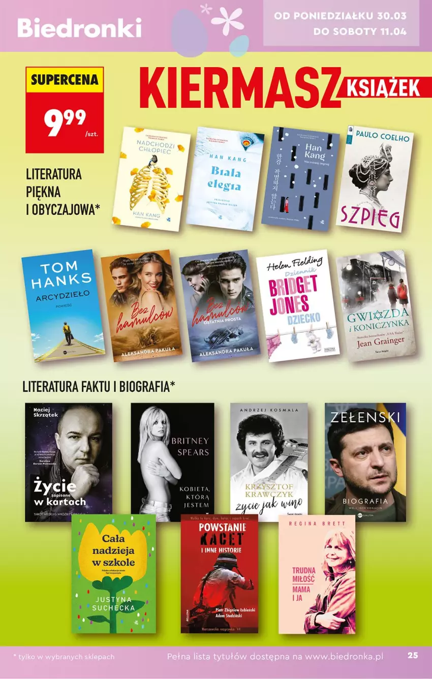 Gazetka promocyjna Biedronka - Okazje Tygodnia - ważna 28.03 do 11.04.2026 - strona 25 - produkty: Literatura piękna, Tera