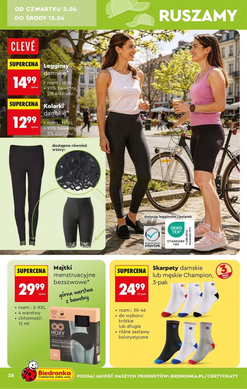 Gazetka promocyjna Biedronka - Okazje Tygodnia - ważna 28.03 do 11.04.2026 - strona 28 - produkty: Karp, Majtki