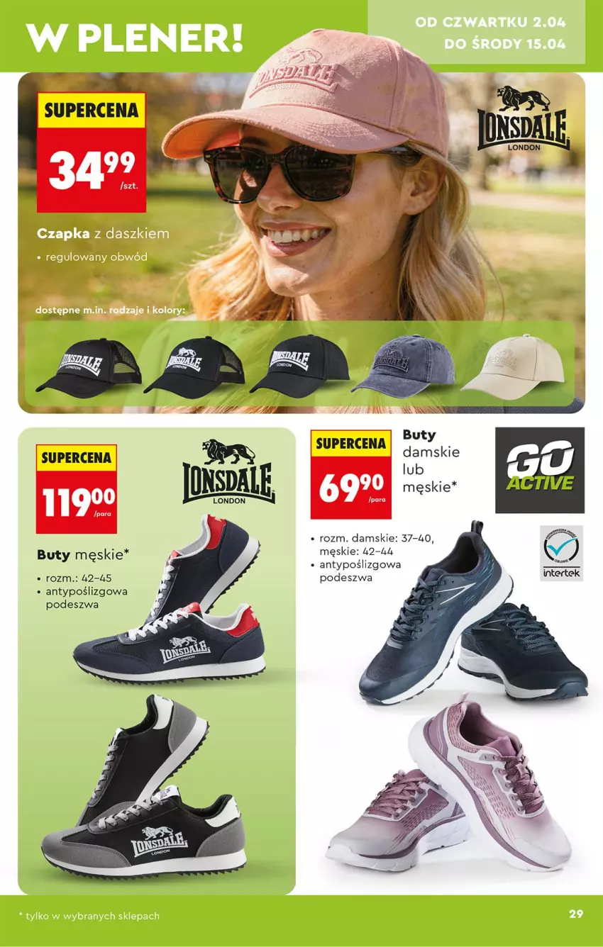 Gazetka promocyjna Biedronka - Okazje Tygodnia - ważna 28.03 do 11.04.2026 - strona 29 - produkty: Buty