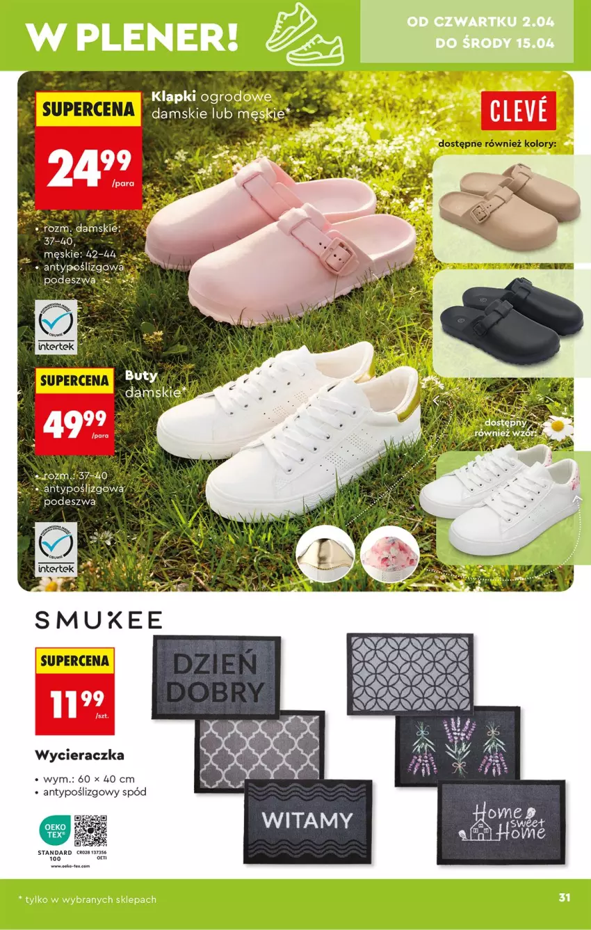 Gazetka promocyjna Biedronka - Okazje Tygodnia - ważna 28.03 do 11.04.2026 - strona 31 - produkty: Fa, Klapki, Sony, Wycieraczka