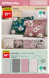 Gazetka promocyjna Biedronka - Okazje Tygodnia - Gazetka - ważna od 11.04 do 11.04.2026 - strona 35 - produkty: Poszewka, Prześcieradło