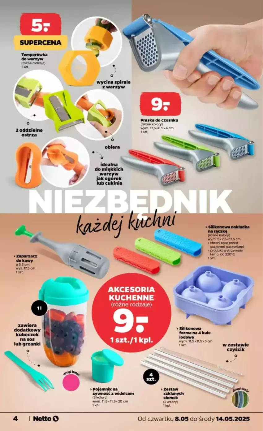 Gazetka promocyjna Netto - ważna 08.05 do 14.05.2025 - strona 14 - produkty: Ogórek, Pojemnik