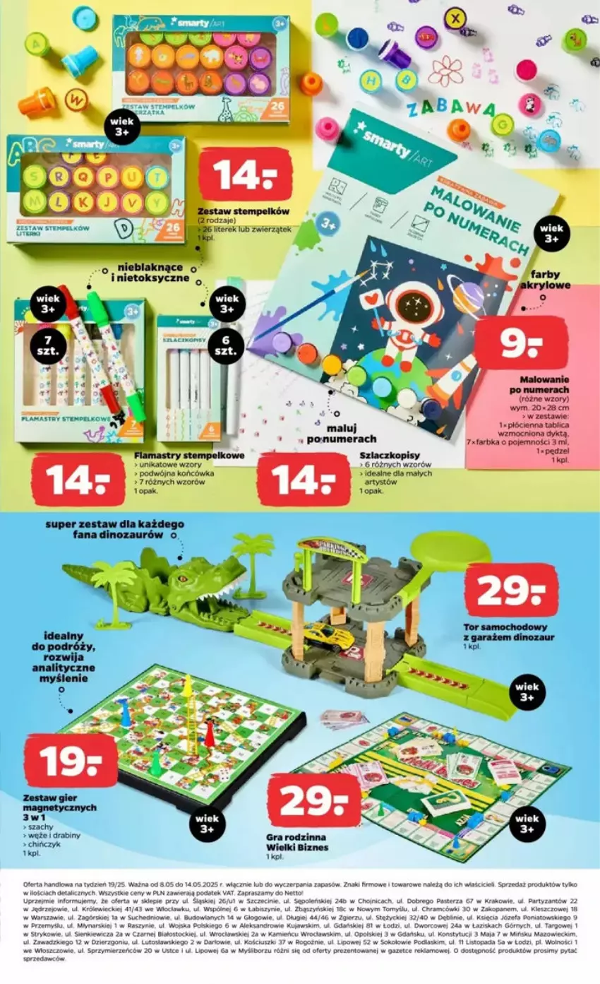 Gazetka promocyjna Netto - ważna 08.05 do 14.05.2025 - strona 19 - produkty: Fa, Podlaski, Sok, Stock, Szachy, Top