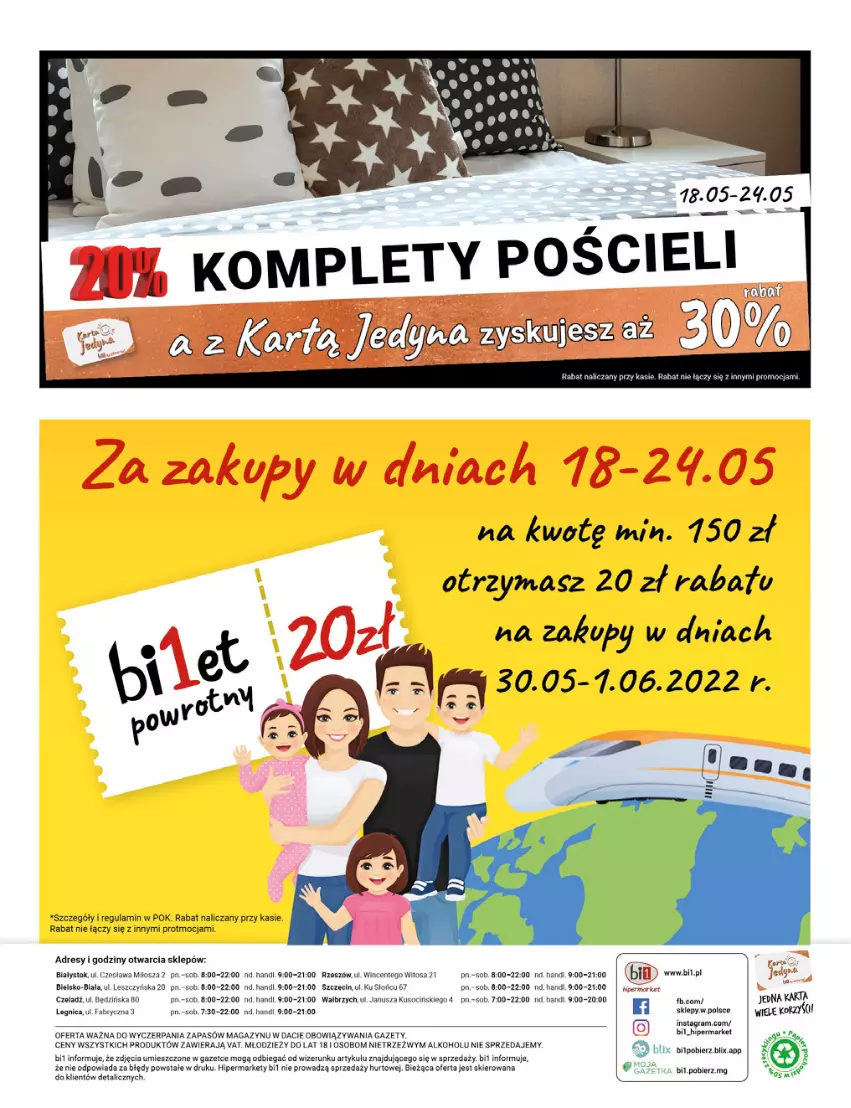 Gazetka promocyjna Bi1 - Dzień Mamy - ważna 18.05 do 24.05.2022 - strona 20 - produkty: Dres, Fa, Gra