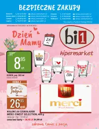 Gazetka promocyjna Bi1 - Dzień Mamy - Gazetka - ważna od 24.05 do 24.05.2022 - strona 1 - produkty: Piec, Koc, Kubek, Merci