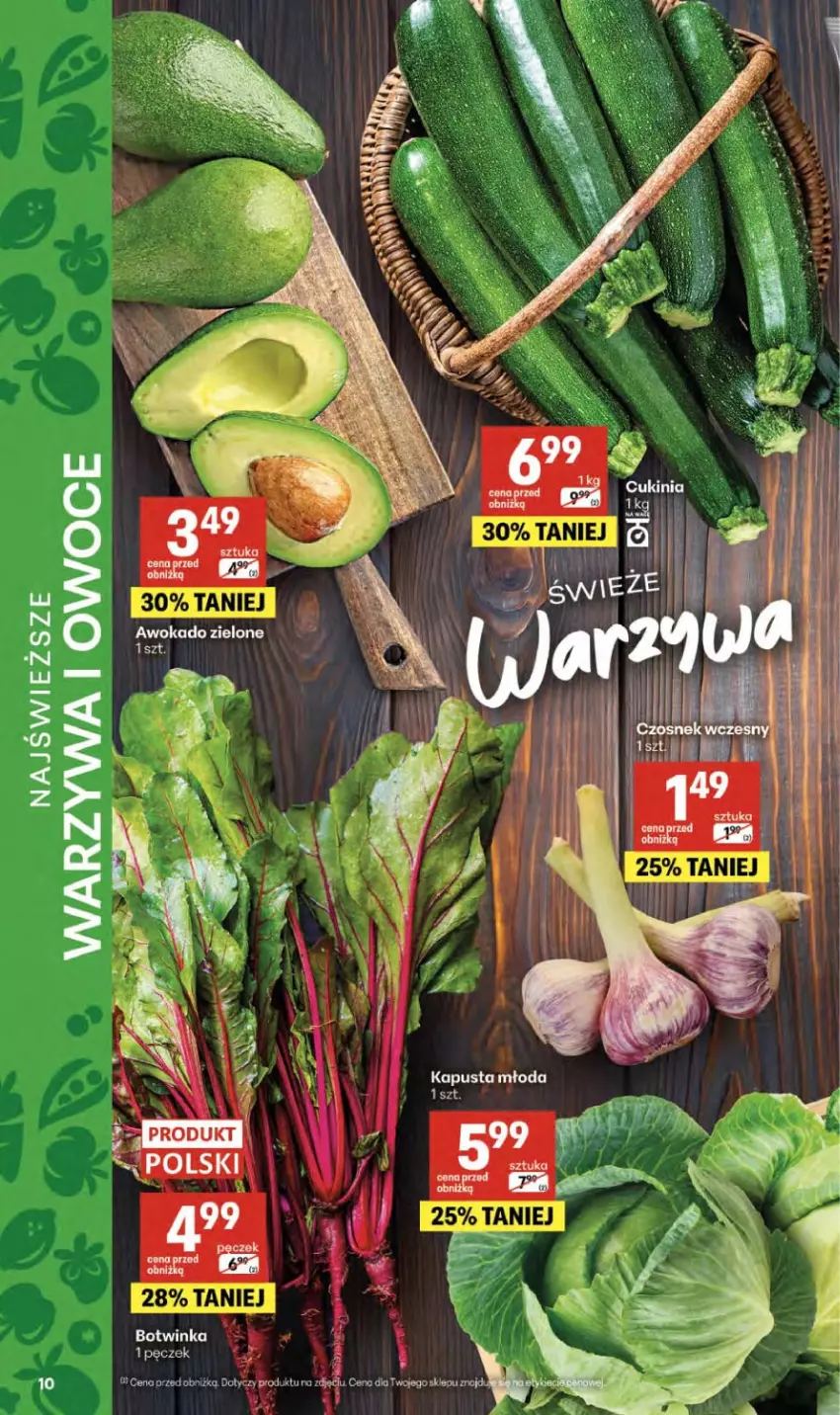 Gazetka promocyjna Delikatesy Centrum - Franczyza DC17 Czwartek - ważna 23.04 do 29.04.2026 - strona 10 - produkty: Inka, Owoce, Warzywa, Warzywa i owoce