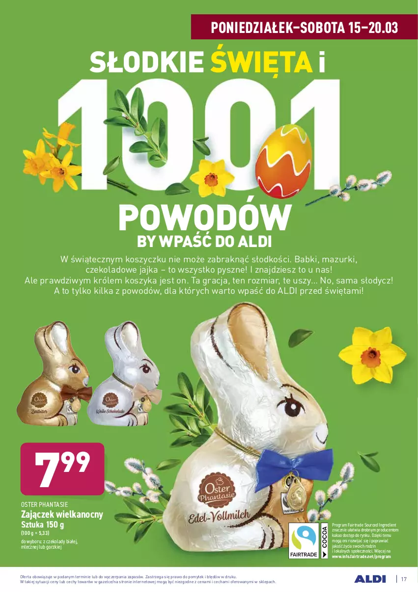 Gazetka promocyjna Aldi - ALE! CENA w ALDI - ważna 15.03 do 27.03.2021 - strona 19 - produkty: Fa, Gra, Kakao, Kosz