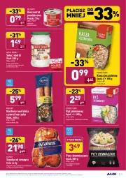 Gazetka promocyjna Aldi - ALE! CENA w ALDI - Gazetka - ważna od 27.03 do 27.03.2021 - strona 23 - produkty: Kurczak, Koncentrat pomidorowy, Krakus, Ryż, Gra, Kasza jęczmienna, Tera, Szynka, Morliny, Kasza, Kiełbasa, Mięso