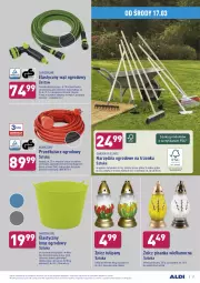 Gazetka promocyjna Aldi - ALE! CENA w ALDI - Gazetka - ważna od 27.03 do 27.03.2021 - strona 29 - produkty: Piec, Gra, Przewód, Tulipan, Kosz, Znicz, Miotła