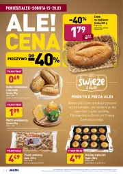 Gazetka promocyjna Aldi - ALE! CENA w ALDI - Gazetka - ważna od 27.03 do 27.03.2021 - strona 6 - produkty: Piec, Rum, Korpusy, Tera, Pieczywo, Danio, Chleb, Lanki, Bułka, Babeczki
