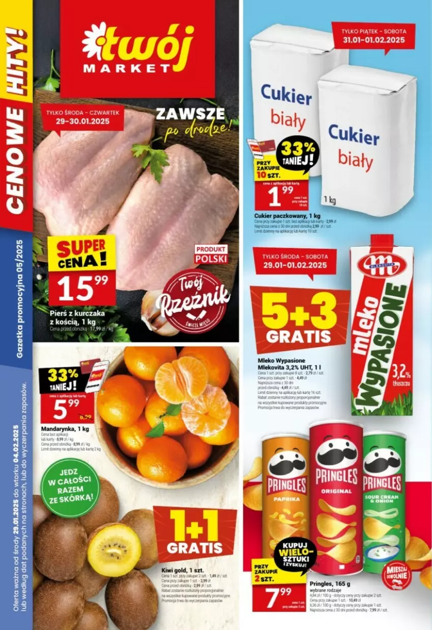 Gazetka promocyjna Twoj Market - ważna 29.01 do 04.02.2025 - strona 1 - produkty: Kurczak