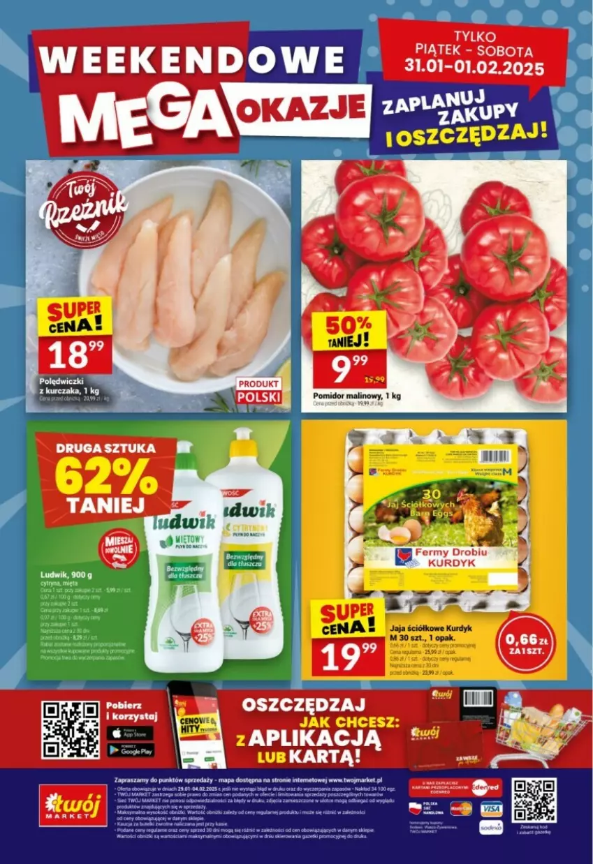 Gazetka promocyjna Twoj Market - ważna 29.01 do 04.02.2025 - strona 26 - produkty: Jaja, Kurczak, Pomidor malinowy