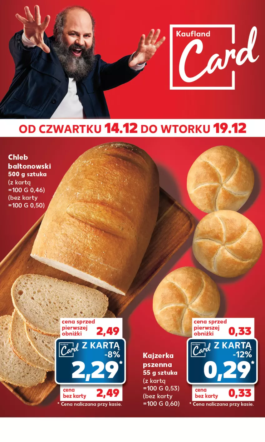 Gazetka promocyjna Kaufland - Mocny Start - ważna 18.12 do 19.12.2023 - strona 20 - produkty: Kajzerka, Kajzerka pszenna