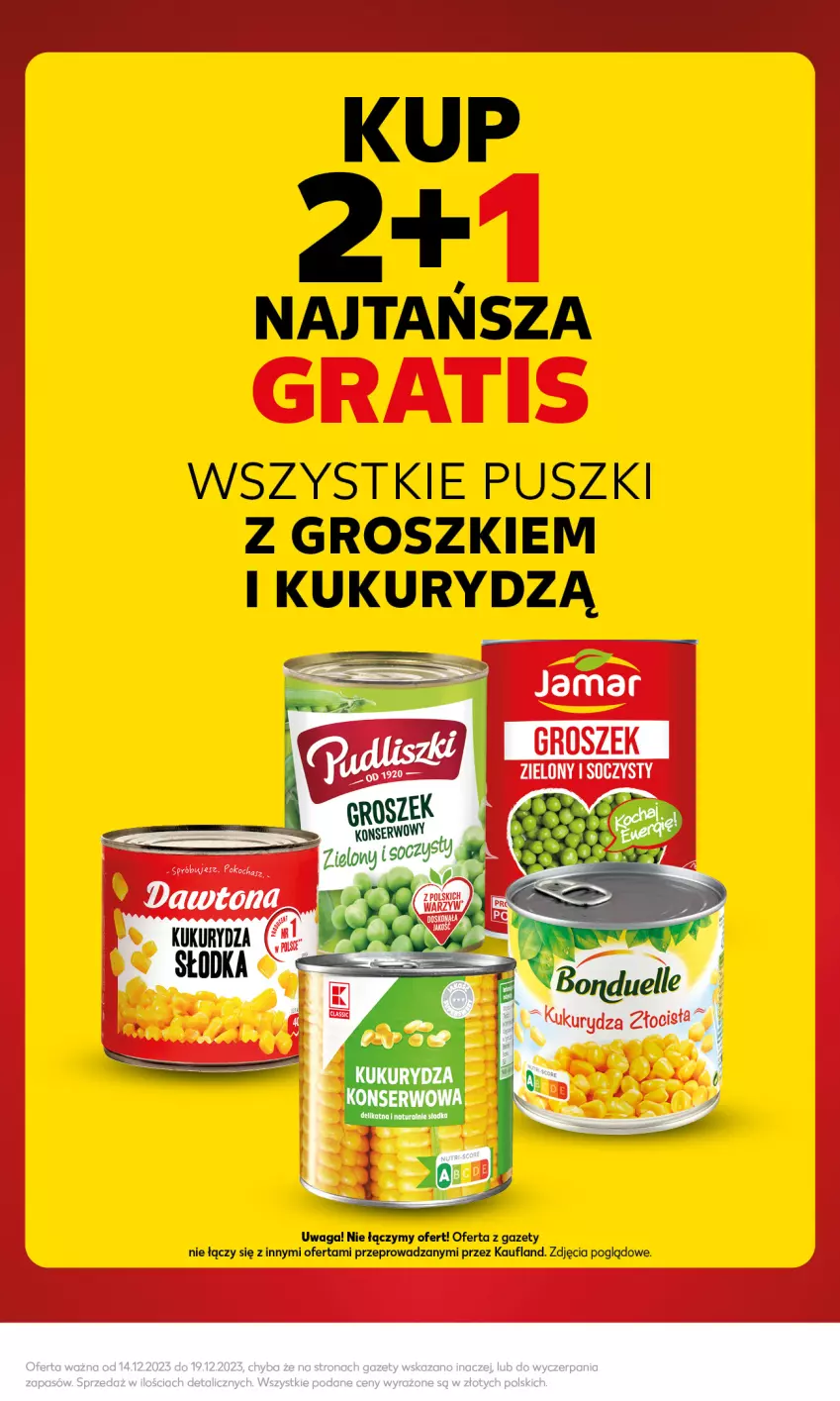 Gazetka promocyjna Kaufland - Mocny Start - ważna 18.12 do 19.12.2023 - strona 7 - produkty: Kukurydza, Waga