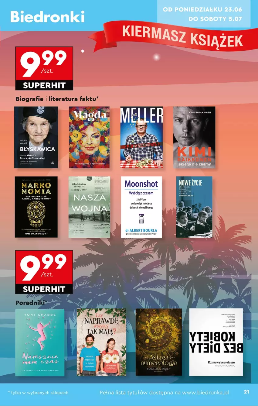 Gazetka promocyjna Biedronka - Okazje Tygodnia - ważna 23.06 do 05.07.2025 - strona 21 - produkty: Astor, Fa, Gra, Koc, Tera, Tusz