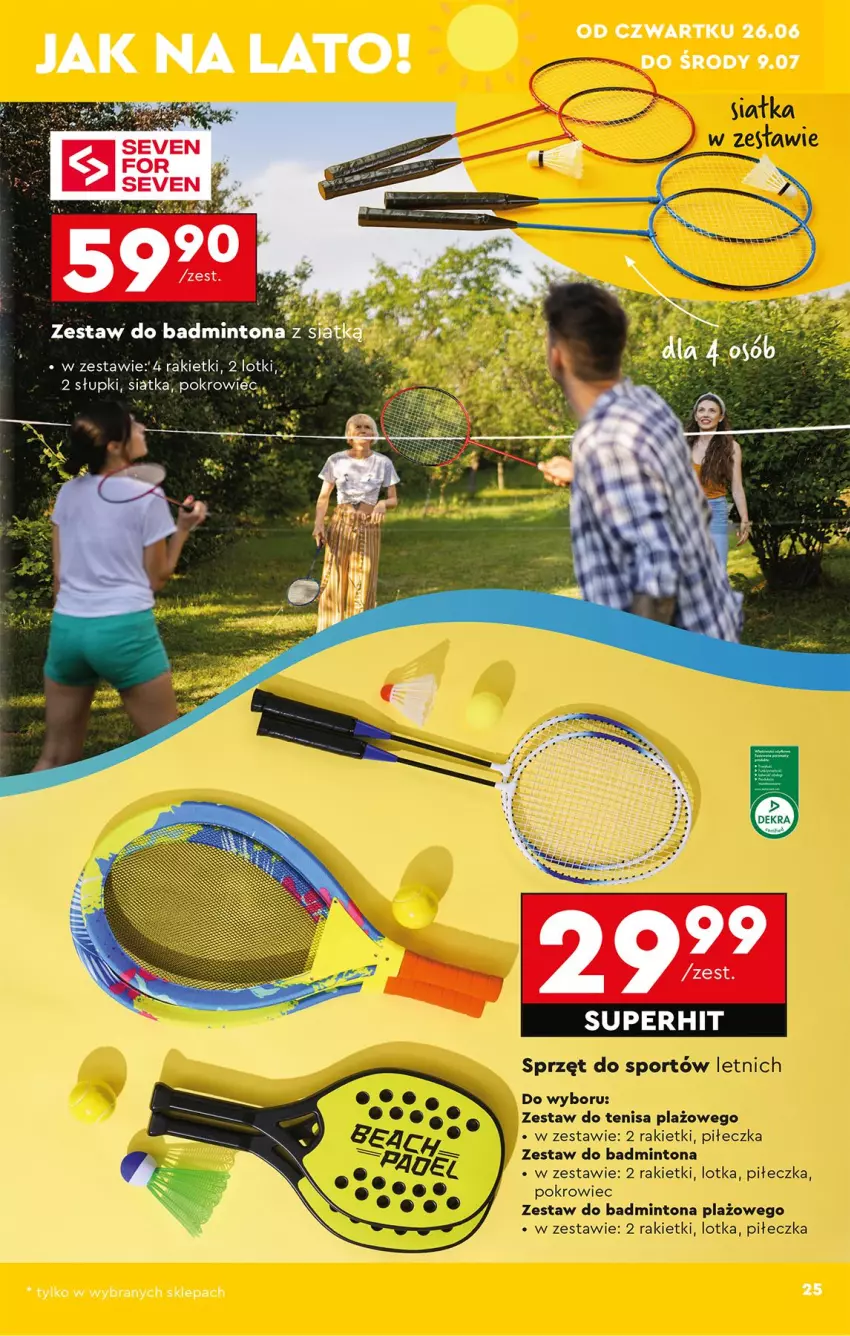 Gazetka promocyjna Biedronka - Okazje Tygodnia - ważna 23.06 do 05.07.2025 - strona 25 - produkty: HP, Pokrowiec, Por, Siatka, Sport