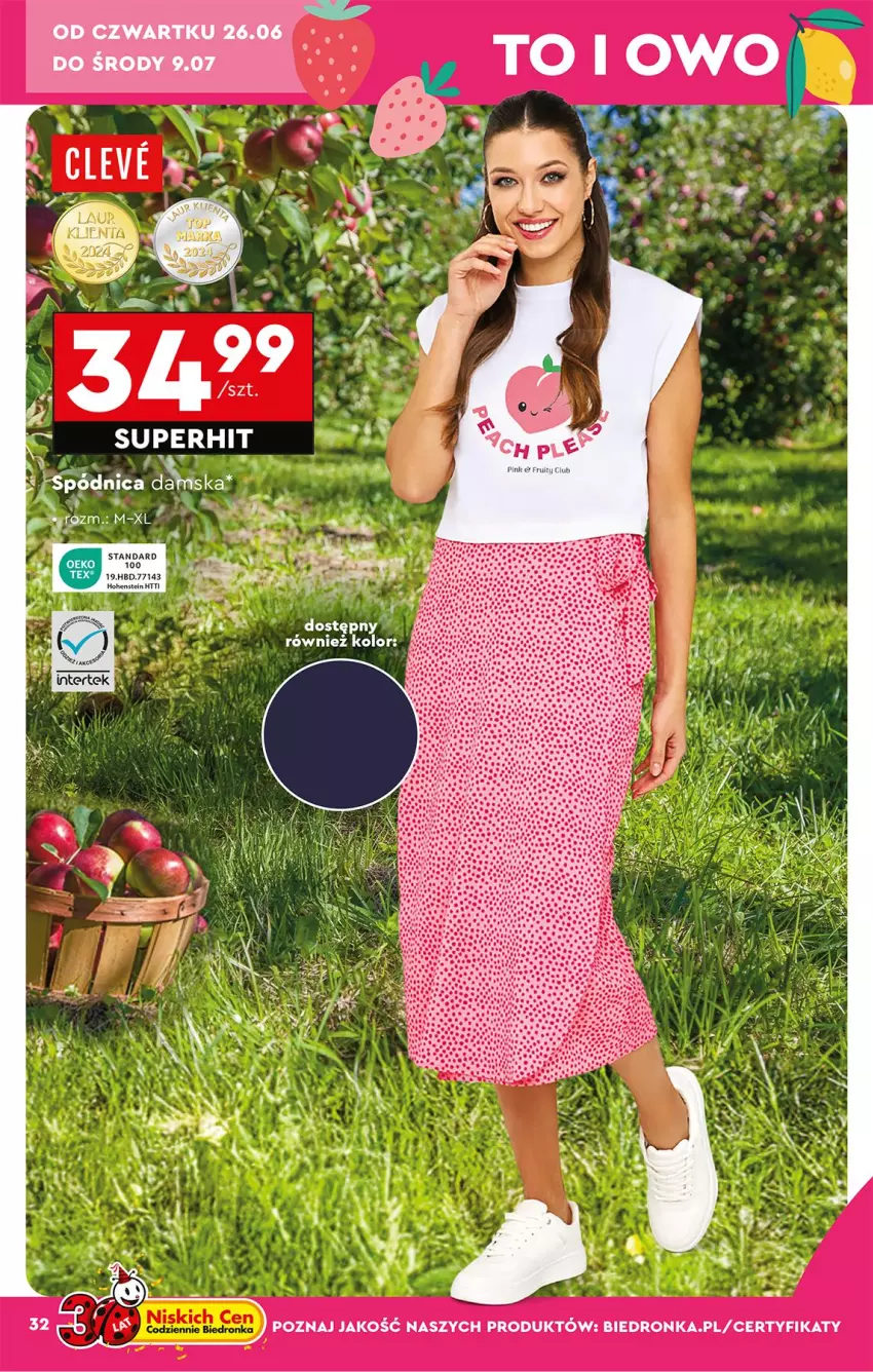 Gazetka promocyjna Biedronka - Okazje Tygodnia - ważna 23.06 do 05.07.2025 - strona 32 - produkty: Fa, Sati, Wasa