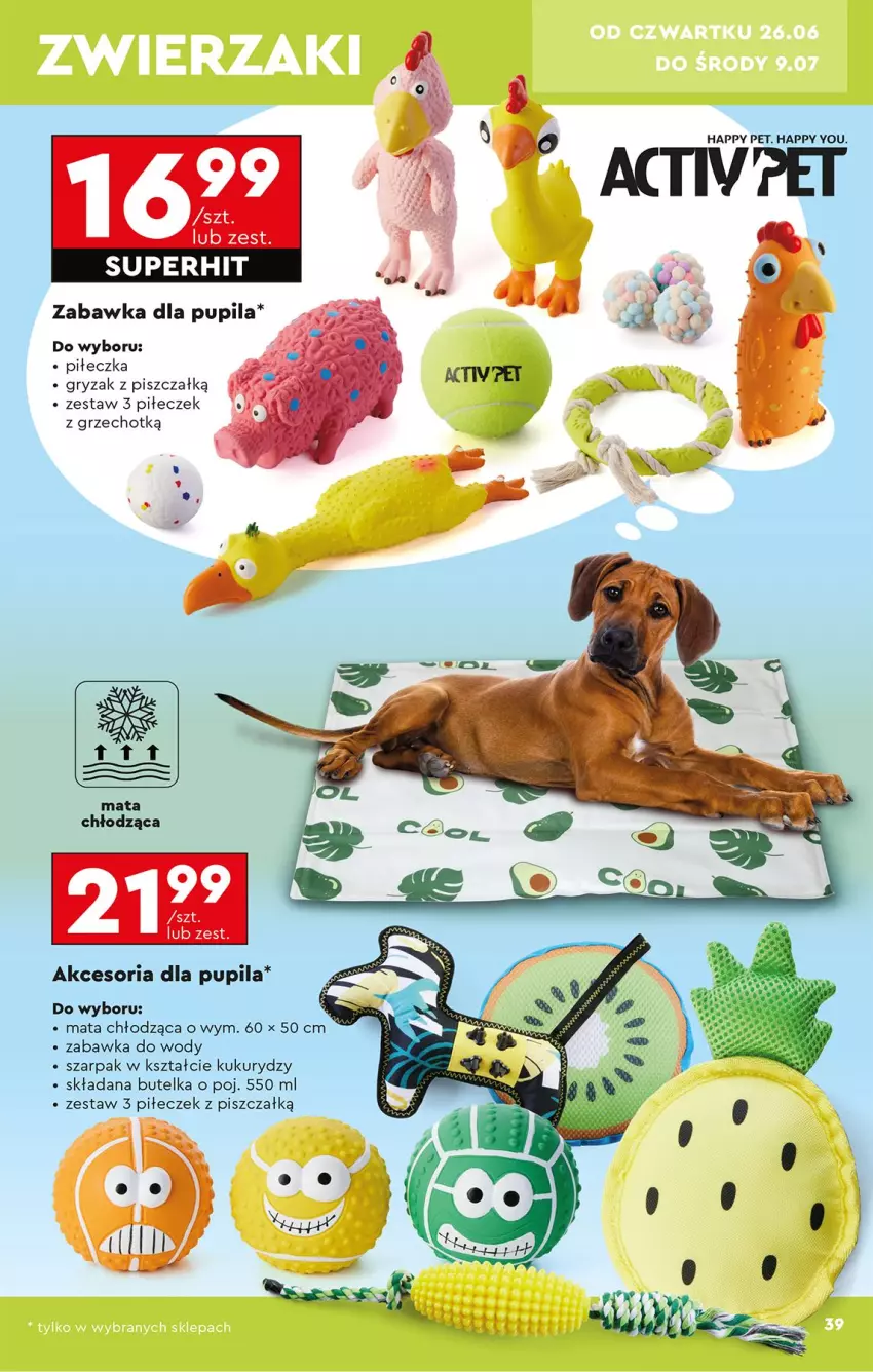 Gazetka promocyjna Biedronka - Okazje Tygodnia - ważna 23.06 do 05.07.2025 - strona 38 - produkty: Gry, Mata chłodząca, Zabawka