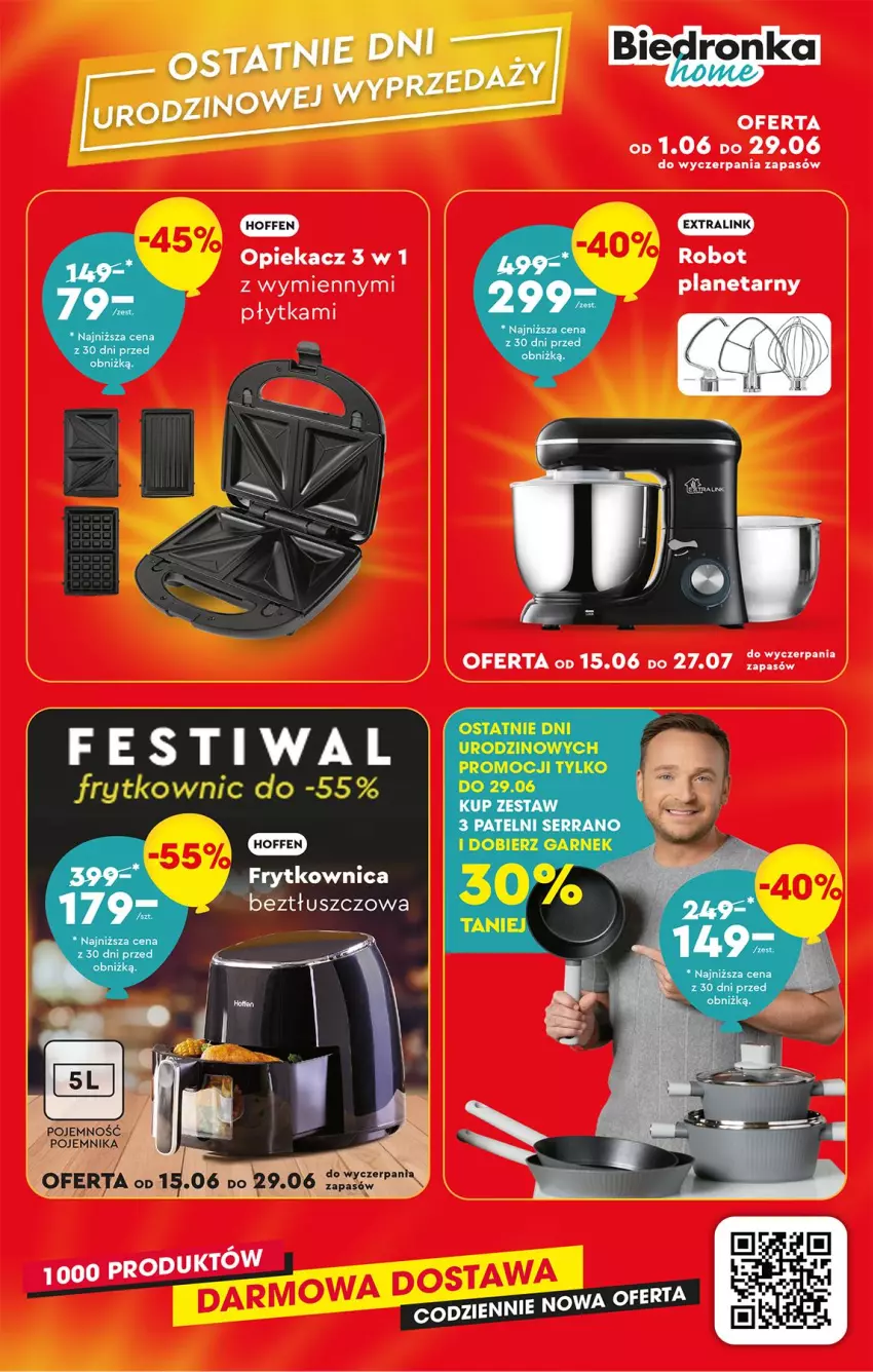 Gazetka promocyjna Biedronka - Okazje Tygodnia - ważna 23.06 do 05.07.2025 - strona 43 - produkty: Garnek, Płytka, Robot