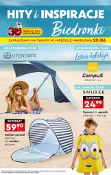 Gazetka promocyjna Biedronka - Okazje Tygodnia - Gazetka - ważna od 05.07 do 05.07.2025 - strona 1 - produkty: Namiot, Kret, Parasol, Ręcznik, Ponczo, LG