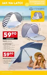 Gazetka promocyjna Biedronka - Okazje Tygodnia - Gazetka - ważna od 05.07 do 05.07.2025 - strona 3 - produkty: Por, Namiot, Parasol, Pokrowiec