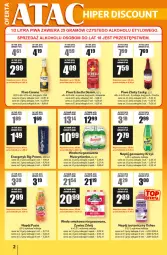 Gazetka promocyjna Auchan - ATAC Hiper Discount - Gazetka - ważna od 16.07 do 16.07.2025 - strona 2 - produkty: Piwo, Mus, Leon, Napój izotoniczny, Muszynianka, Napój gazowany, Oshee, Woda niegazowana, Woda, Napój
