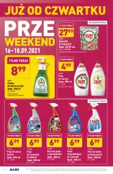 Gazetka promocyjna Aldi - SUPER SMACZNE OKAZJE - Gazetka - ważna od 18.09 do 18.09.2021 - strona 24 - produkty: Do mycia naczyń, Inka, Tera, Tytan, Fairy, Płyn do mycia, Dozownik, Zmywarki, Grill, Fa