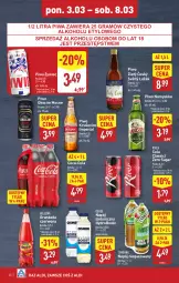Gazetka promocyjna Aldi - Pełna oferta - Gazetka - ważna od 08.03 do 08.03.2025 - strona 20 - produkty: Piwa, Piwo, Koc, Gra, Namysłów, Coca-Cola, Oranżada, Hellena, Napój izotoniczny, Tymbark, Oshee, Napój niegazowany, Okocim, Napój