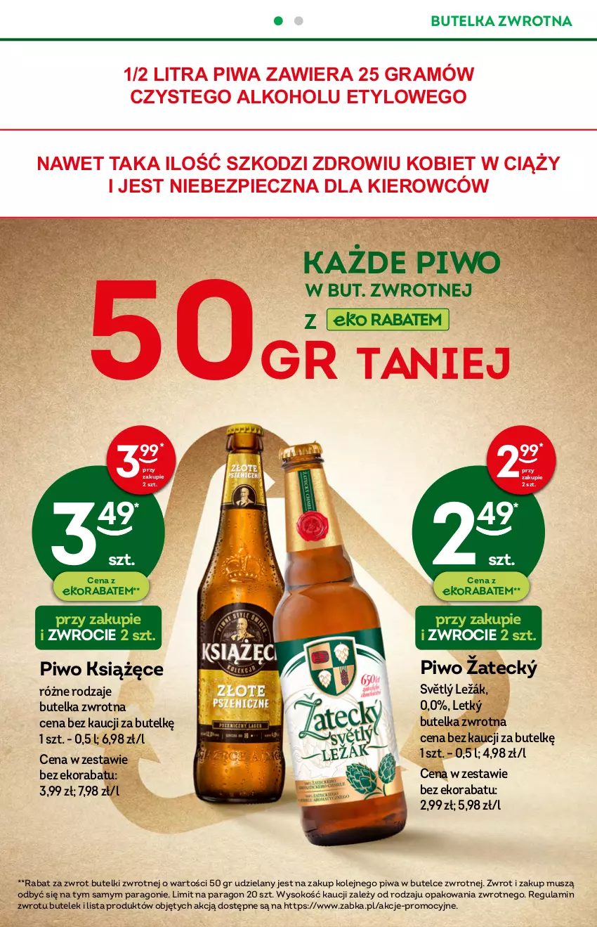 Gazetka promocyjna Żabka - ważna 24.08 do 30.08.2022 - strona 4 - produkty: Gra, Książęce, Mus, Olej, Piec, Piwa, Piwo, Sok