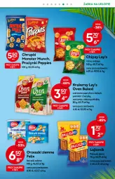 Gazetka promocyjna Żabka - Gazetka - ważna od 30.08 do 30.08.2022 - strona 19 - produkty: Warzywa, Lajkonik, Orzeszki, Papryka, Chipsy, Chrupki, Bazyl, Felix, Monster Munch, Orzeszki ziemne, Lay’s, Krakersy