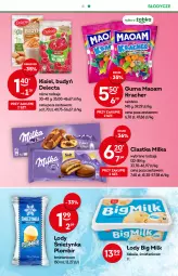 Gazetka promocyjna Żabka - Gazetka - ważna od 30.08 do 30.08.2022 - strona 43 - produkty: Ciastka, Kisiel, Big Milk, Lody, Delecta, Budyń, Milka