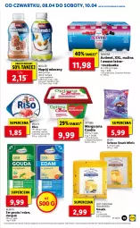 Gazetka promocyjna Lidl - GAZETKA - Gazetka - ważna od 10.04 do 10.04.2021 - strona 19 - produkty: Ser, Por, Danone, Optima Cardio, Actimel, Optima, Margaryna, Podlaski, Czekolada, Edam, Müller, Napój mleczny, Owoce, Gouda, Napój, Milka