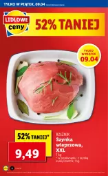 Gazetka promocyjna Lidl - GAZETKA - Gazetka - ważna od 10.04 do 10.04.2021 - strona 2 - produkty: Por, Szynka wieprzowa, Szynka