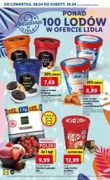 Gazetka promocyjna Lidl - GAZETKA - Gazetka - ważna od 10.04 do 10.04.2021 - strona 26 - produkty: Kit Kat, Gin, Migdały, Kuchnia, Truskawki, Lody, Czekolada, Nestlé