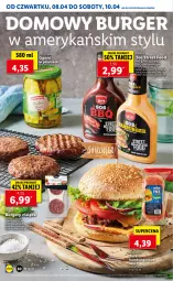 Gazetka promocyjna Lidl - GAZETKA - Gazetka - ważna od 10.04 do 10.04.2021 - strona 30 - produkty: Sos, Hamburger, Burger