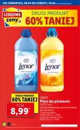 Gazetka promocyjna Lidl - GAZETKA - Gazetka - ważna od 10.04 do 10.04.2021 - strona 4 - produkty: Płyn do płukania, Lenor